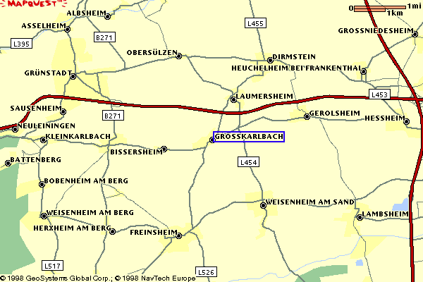 Map of Grosskarlbach