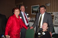  Rosemarie [Mayer] Pease, David Lewis, and Al & Jean Covarelli