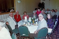  Gordon Jensen, Chuck Powers, Bev [Gau] Plummer, Barbara Phariss, Joan [Gatter] Mumma, Don Phariss, Shirley Perreira, Jim Herfendahl