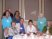  Top Row: Gloria Filbert, Bill Filbert, Shirley [Mau] O'Grady-French ~~~ Bottom Row: Barbara [Holcomb] Spurgeon, Mike Coffee, Marion [Pease] Abbott, Alice Green, Marissa [Mahakian] Potter