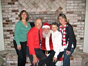  Jenny Mumma, Doug Mumma, Santa, Joan Mumma, Janet Hoover