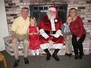  Bruce MacLean, Grace Dausses, Santa, Gavin Dausses, Sandy MacLean