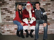  Stephanie Hoover, Santa, Travis Hoover