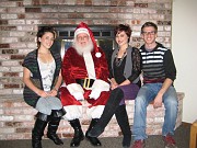  Caitlin Salamanca, Santa, Elizabeth Salamanca & Kyle Fuhrer