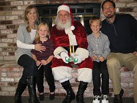  Santa with Tricia, Grace, Gavin & Sherman Dausses